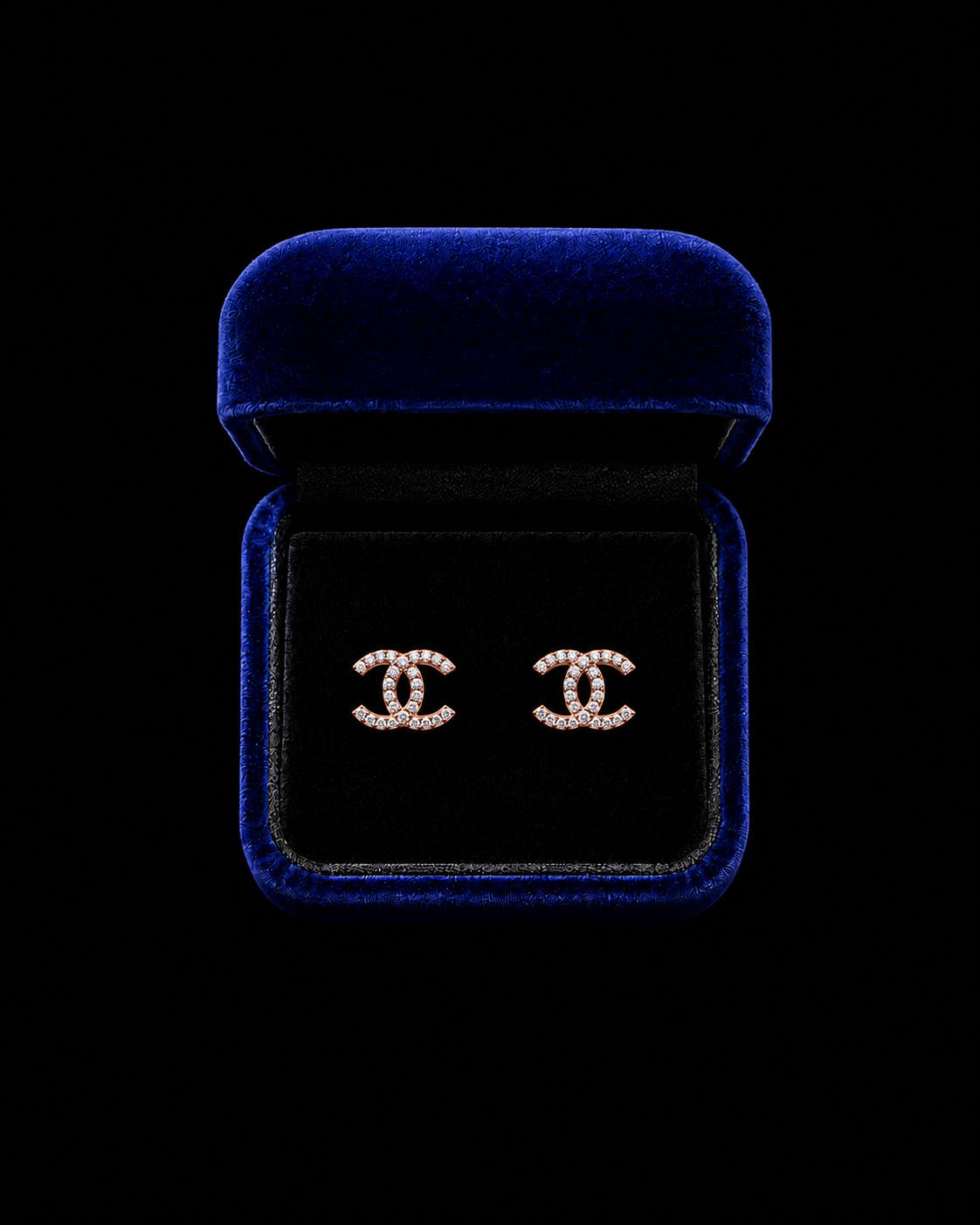 CC Earrings LAB DIAMONDS