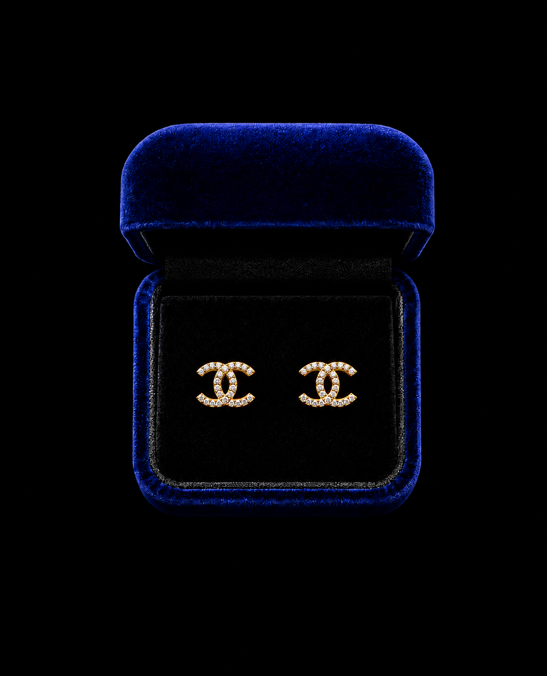 CC Earrings LAB DIAMONDS