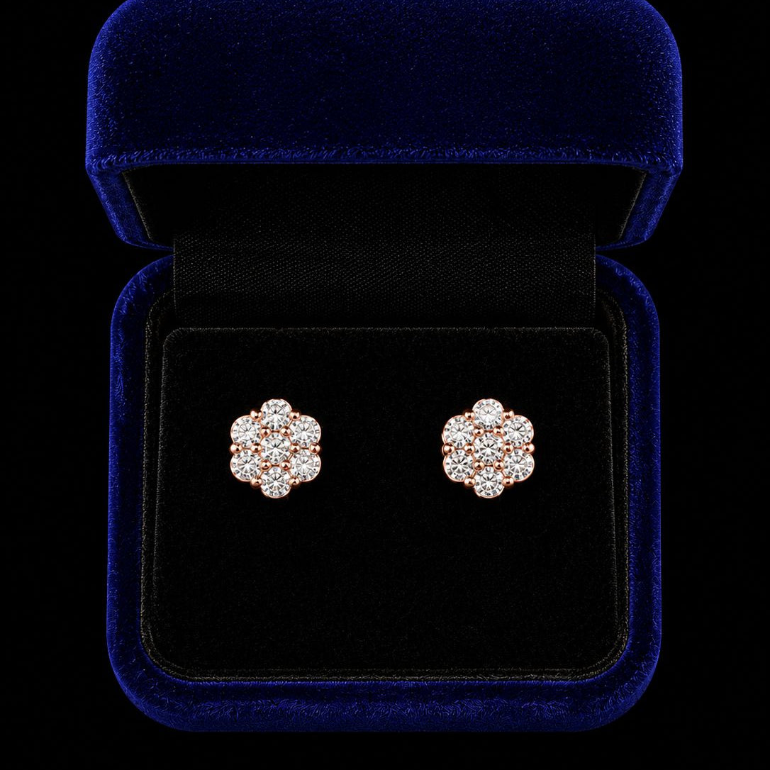 Flower Cluster Earrings