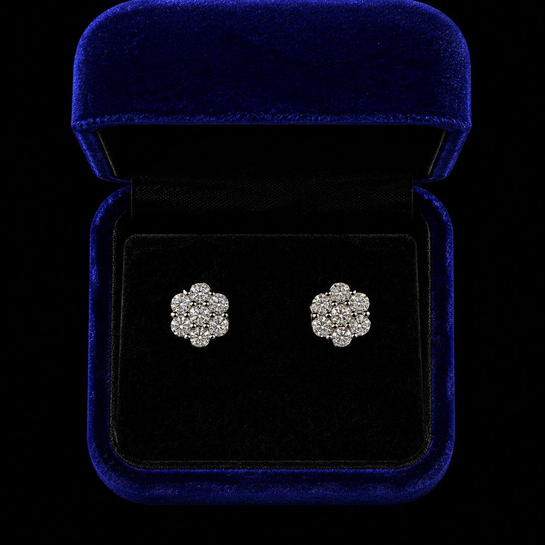 Flower Cluster Earrings