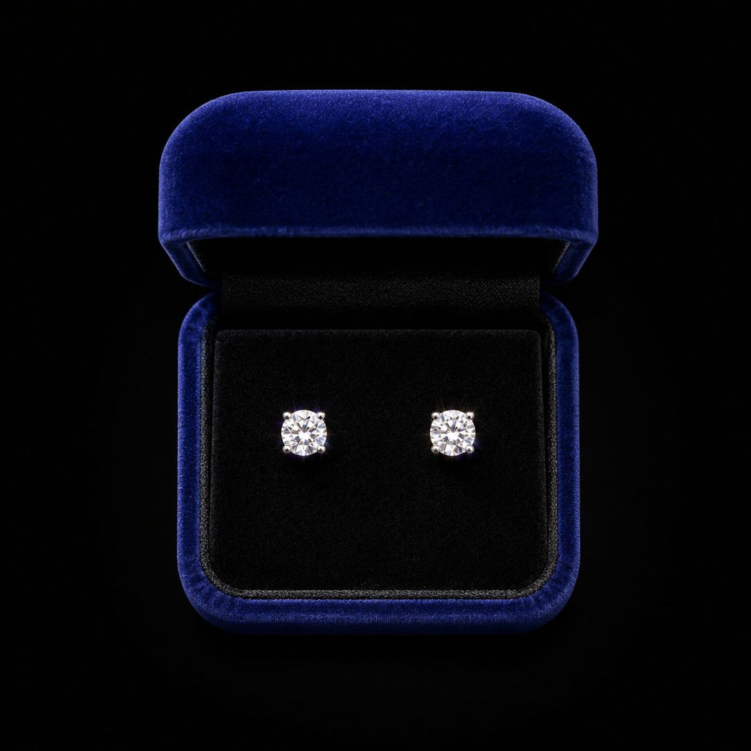 Solitaire Earrings