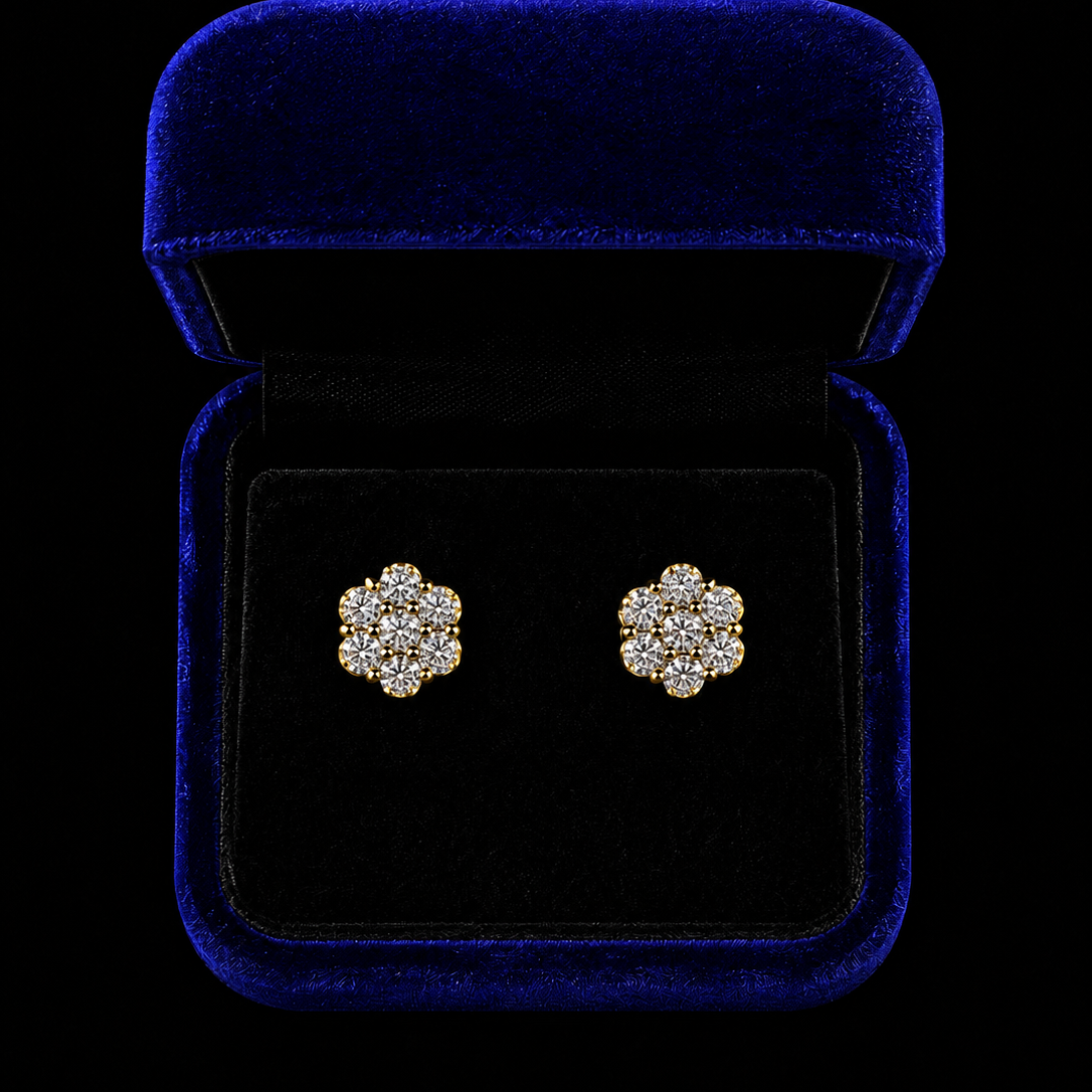 Flower Cluster Earrings